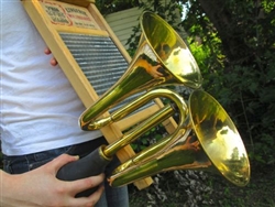 Double Bell Horn for musical washboards, vintage cars, clowns & entertainers