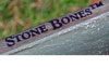 Black slate musical stone bones