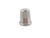 14 mm Rhythm Patch Heavy Duty Aluminum Thimble, Recessed-Top "Quilter", Round Collar