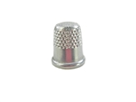 14 mm Rhythm Patch Heavy Duty Aluminum Thimble, Recessed-Top "Quilter", Round Collar