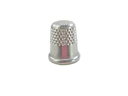 14 mm Rhythm Patch Heavy Duty Aluminum Thimble, Recessed-Top "Quilter", Round Collar