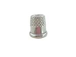 13 mm Rhythm Patch Heavy Duty Aluminum Thimble, Recessed-Top "Quilter", Round Collar