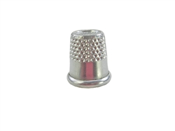 14 mm Rhythm Patch Heavy Duty Aluminum Thimble, Recessed-Top "Quilter", Round Collar