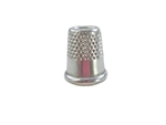 14.5 mm Rhythm Patch Heavy Duty Aluminum Thimble, Recessed-Top "Quilter", Round Collar