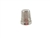 Rhythm Patch Nickel Plated Brass Diamond Pattern Thimble, Dome Top, Flat Collar, 13 mm