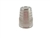 17 mm Slipstop Nickel Plated Brass Thimble, Recessed-Top "Quilter", Flat Collar