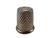 Rhythm Patch Nickel Plated Steel Thimble, Recessed-Top "Quilter", Round Collar, 15 mm