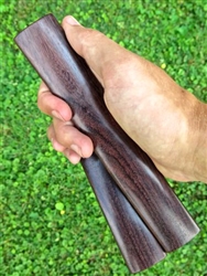 Pea Patch Minstrel-style Rosewood Rhythm Bones, wide