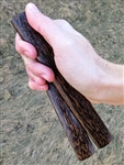 Pea Patch Minstrel-style Tigerwood Bones, narrow