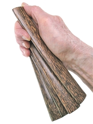 Pea Patch  Minstrel Style Tigerwood Bones, narrow (matched set, 2 pairs)