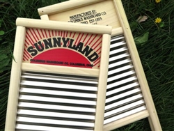 Sunnyland Wavy Stainless Steel Washboard, pail size