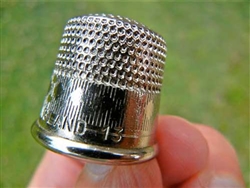 Heavy Nickel Plated Brass Thimbles